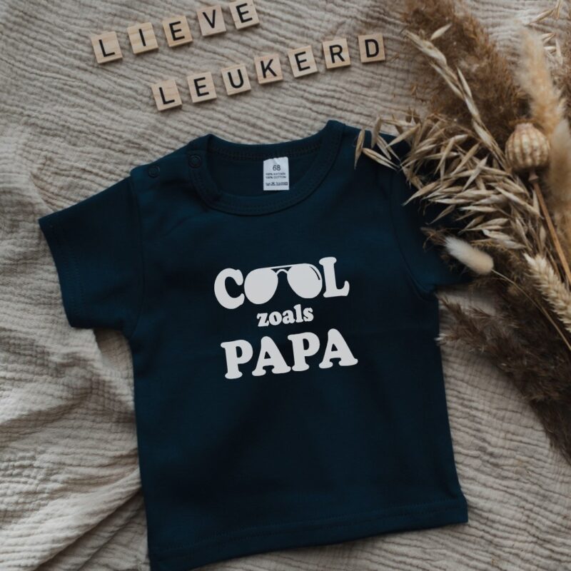 shirt korte mouw cool zoals papa