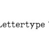 Lettertype 7
