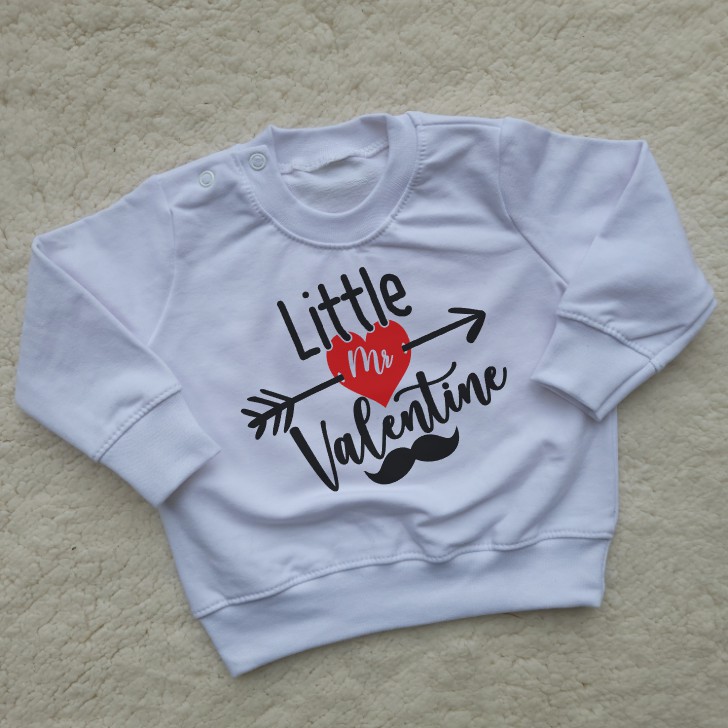 Sweater trui little mr valentine valentijn babykleding