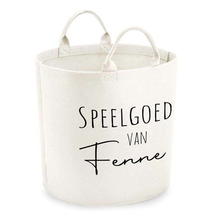 Opbergmand speelgoedmand Fenne