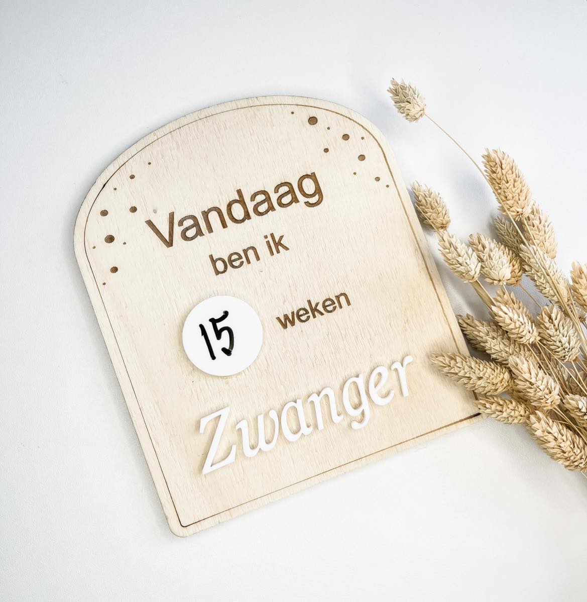Invulbordje | Zwanger